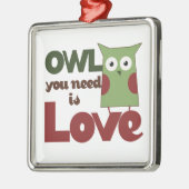 Liebe Ornament Aus Metall (Links)