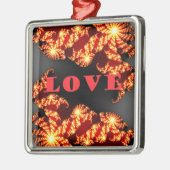 Liebe Ornament Aus Metall (Links)