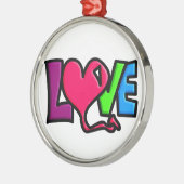 Liebe Ornament Aus Metall (Links)