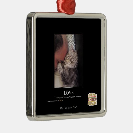 Liebe Ornament Aus Metall (Rechts)