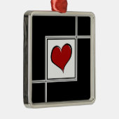 Liebe Ornament Aus Metall (Rechts)