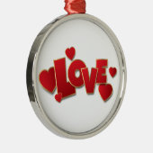 Liebe Ornament Aus Metall (Rechts)