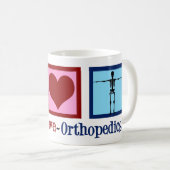Liebe Orthopädie Kaffeetasse (VorderseiteRechts)