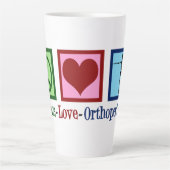 Liebe Orthopädie Milchtasse (Vorderseite)