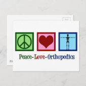 Liebe Orthopädie Postkarte (Vorne/Hinten)