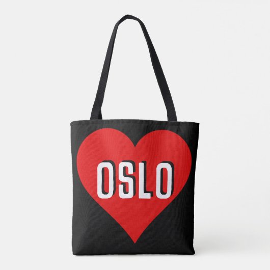 Liebe Oslo. Tasche (Rückseite)