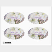 LIEBE OSTEN .. OVALER AUFKLEBER (Blatt)