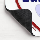 Liebe Oster Mousepad (Ecke)
