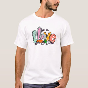 Liebe Oster Niedlich Bunny Rabbit Grafik T-Shirt