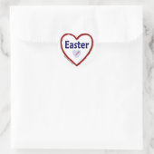 Liebe Oster Runder Aufkleber (Tasche)