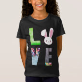 Liebe Ostern - Osterhase - Osterneier T-Shirt (Vorderseite)