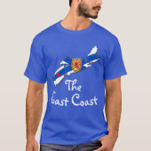 Liebe Ostküste Herz Nova Scotia Shirt (Vorderseite)