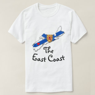 Liebe Ostküste Herz Nova Scotia Shirt
