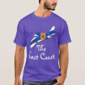 Liebe Ostküste Herz Nova Scotia Shirt (Vorderseite)