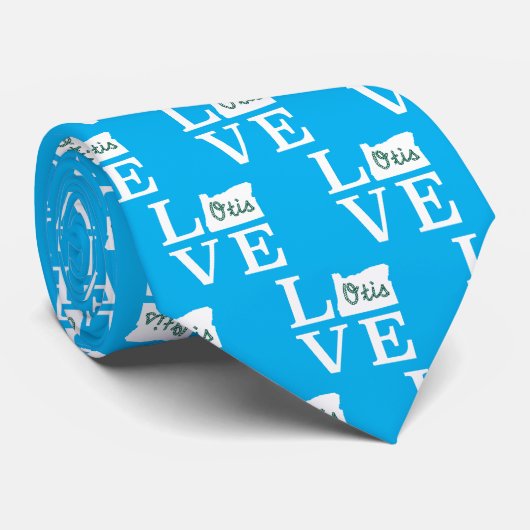 LIEBE Otis Rope White Krawatte (Gerollt)