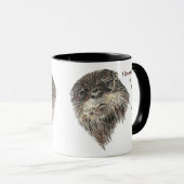 Liebe OTTERS so viel ich Spaß Quote Tasse (VorderseiteRechts)