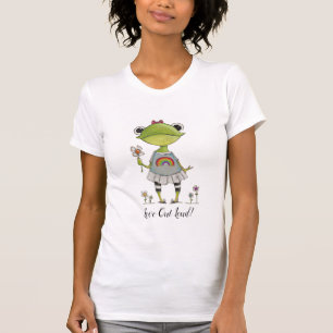 Liebe Out Loud - Rainbow Pride Frog T - Shirt