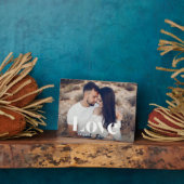 Liebe Overlay Personalisierte Paare Foto Fotoplatte (Seite)