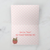 Liebe Owls Karte (Innenseite)