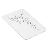 Liebe Oxytocin chemische Formel chemisches Element Magnet (Rechte Seite)