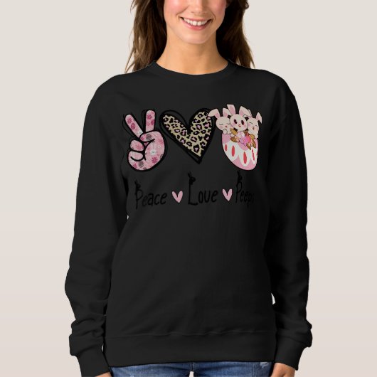 Liebe P E für die physische Bildung Sweatshirt (Vorderseite)