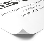 Liebe Paare Polterabend Rett The Da Poster (Ecke)