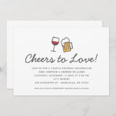 Liebe Paare Polterabend Rett The Da Save The Date (Vorne/Hinten)