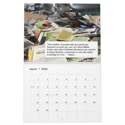 Liebe Packages 2020 Kalender (Mär 2026)