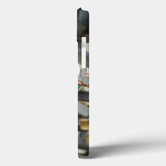 Liebe Padlock - Fall Case-Mate iPhone Hülle (Rückseite / Links)