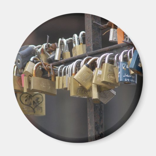 Liebe Padlocks, Prag Magnet (Vorne)