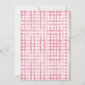 Liebe & Paella Hochzeit Probe Dinner Party Einladung (Rückseite)