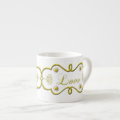 LIEBE PAIRED ESPRESSO TASSE (Vorderseite Rechts)