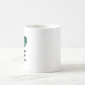 Liebe - pakistanische Flagge Kaffeetasse (Mittel)