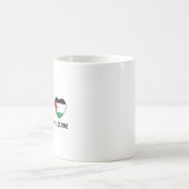 Liebe palestine - Freiheit für Palästen Kaffeetasse (Mittel)