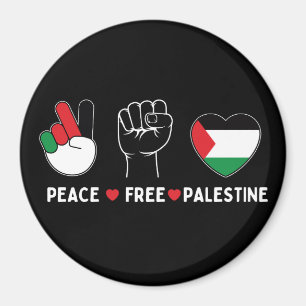 Liebe palestine - Freiheit für Palästen Magnet