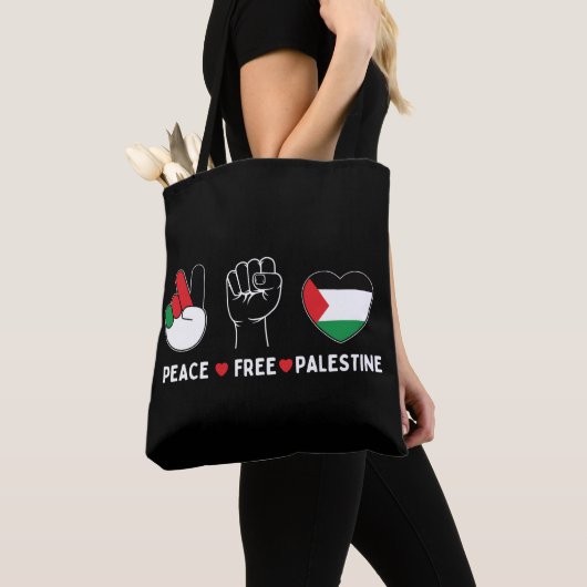 Liebe palestine - Freiheit für Palästen Tasche (Von Nahem)