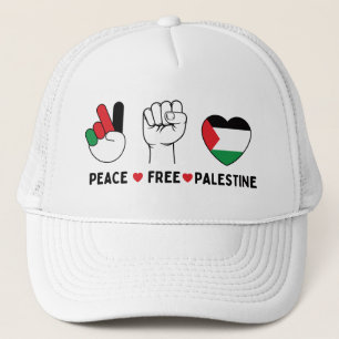 Liebe palestine - Freiheit für Palästen Truckerkappe