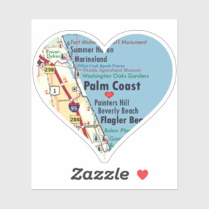 Liebe Palm Coast FL Aufkleber