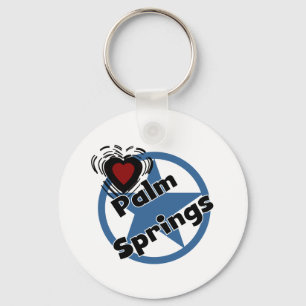Liebe Palm Spring Schlüsselanhänger