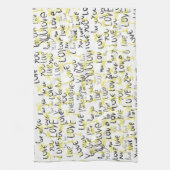 Liebe Palms Sommer Geschirrtuch (Vertikal)