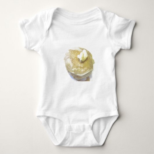 Liebe Pancakes Baby Strampler (Vorderseite)