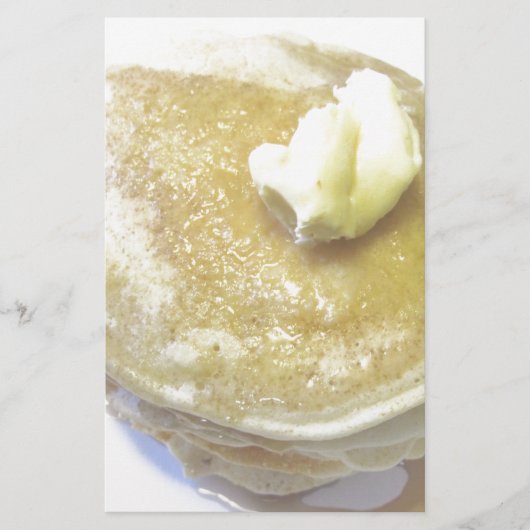 Liebe Pancakes Briefpapier (Vorderseite)