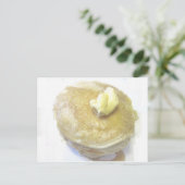 Liebe Pancakes Postkarte (Stehend Vorderseite)