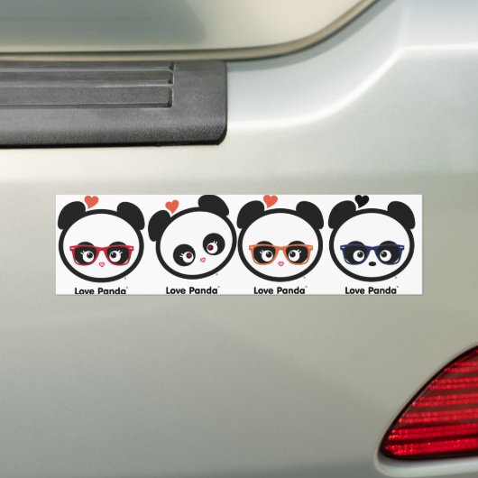 Liebe Panda® Autoaufkleber (Auf Auto)