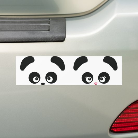 Liebe Panda® Autoaufkleber (Auf Auto)