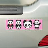 Liebe Panda® Autoaufkleber (Auf Auto)