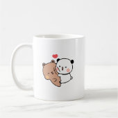 Liebe Panda Bären, Bubu und Dudu Kaffeetasse (Links)