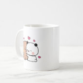 Liebe Panda Bären, Bubu und Dudu Kaffeetasse (Vorderseite Links)