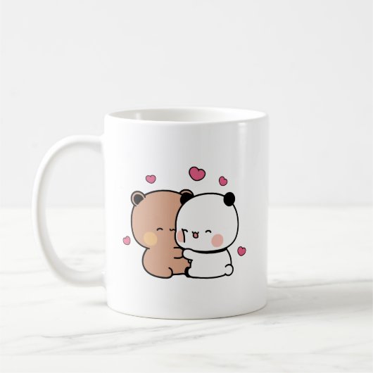 Liebe Panda Bären, Bubu und Dudu Kaffeetasse (Links)