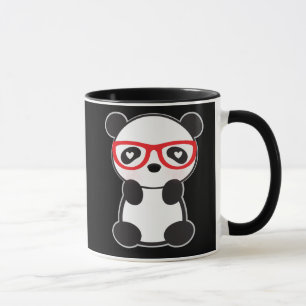 Liebe-Panda-Bärn-Tasse - Leon der Panda-Bär in d Tasse